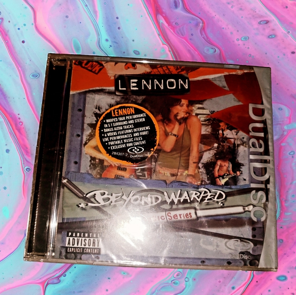 BNWT Lennon beyond warped CD DVD dual disc